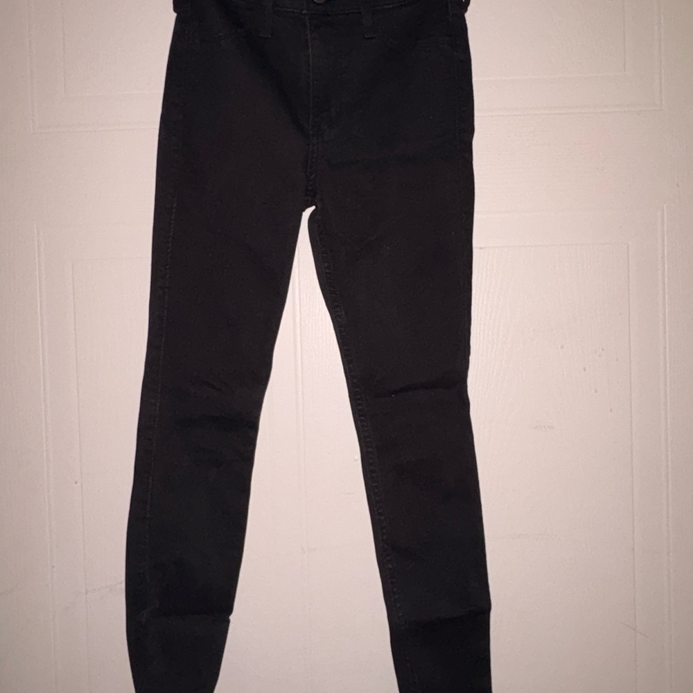 Hollister Black High-Rise Skinny Jeans